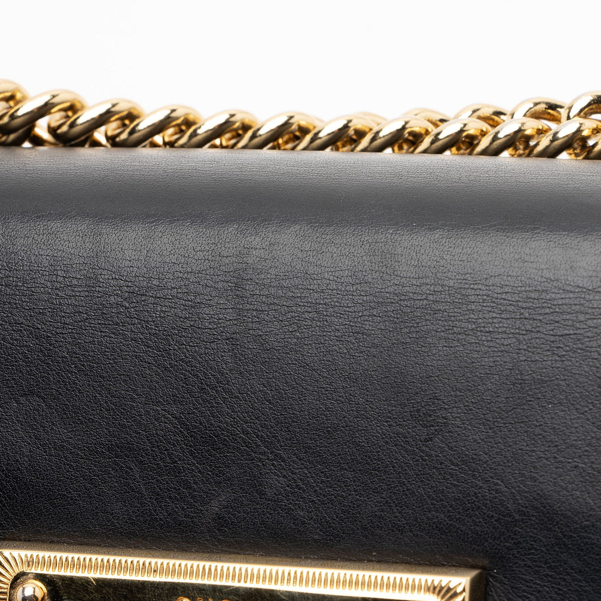 Gucci GG Supreme Padlock Small Shoulder Bag - Beige/Black