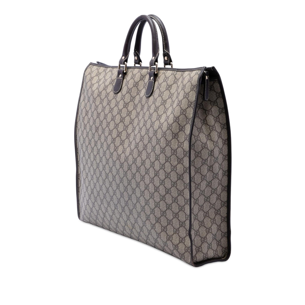 Gucci GG Supreme Tote Bag - Beige