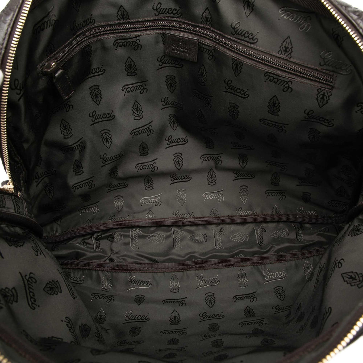 Gucci Guccissima Business Bag - Brown
