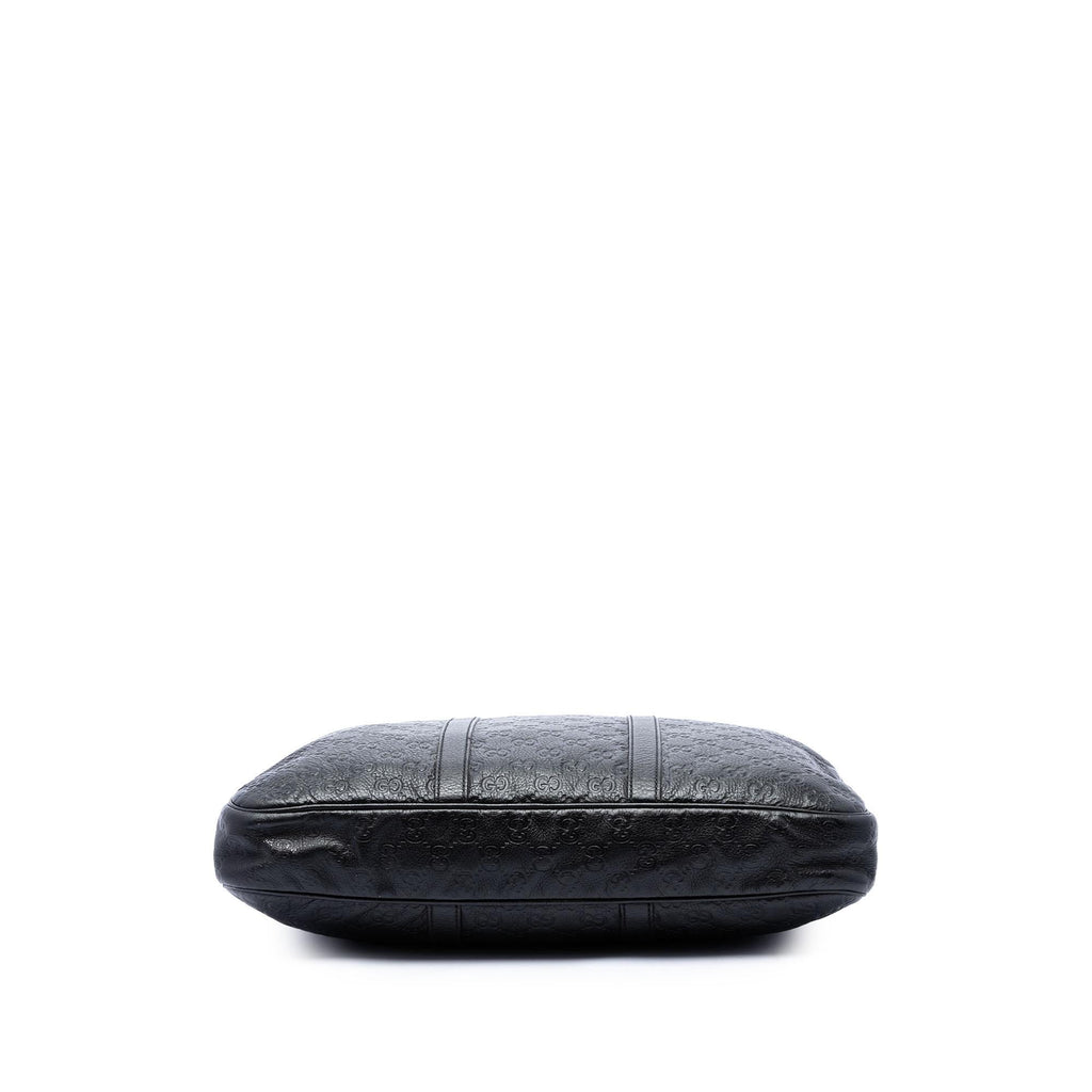 Gucci Guccissima Business Bag - Black