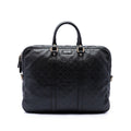 Gucci Guccissima Business Bag - Black