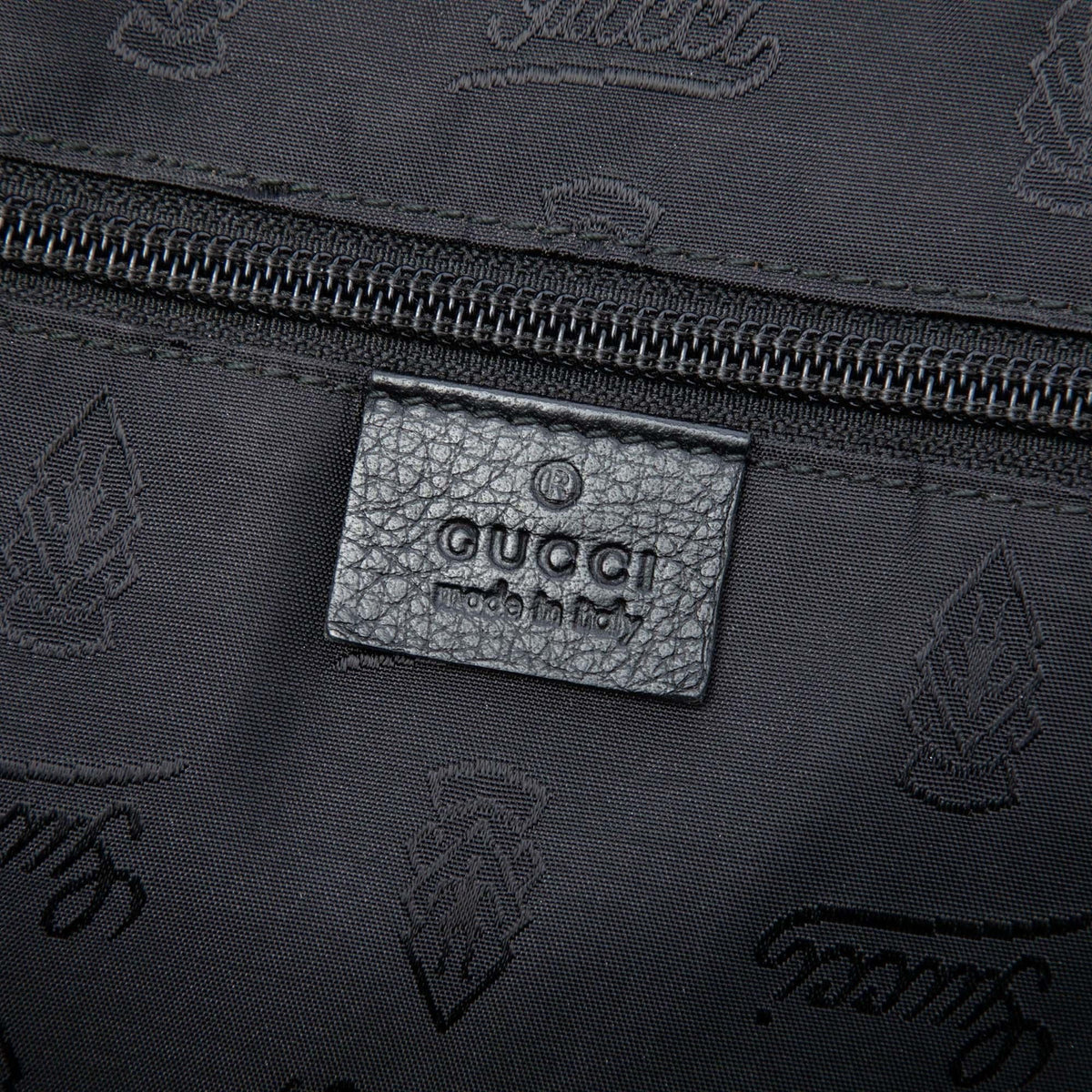 Gucci Guccissima Business Bag - Black