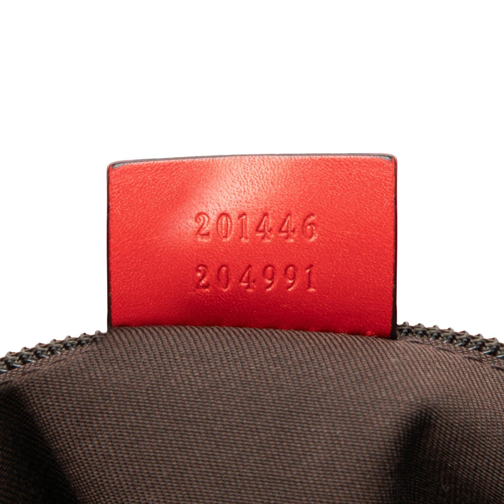 Gucci Guccissima Crossbody Bag - Red
