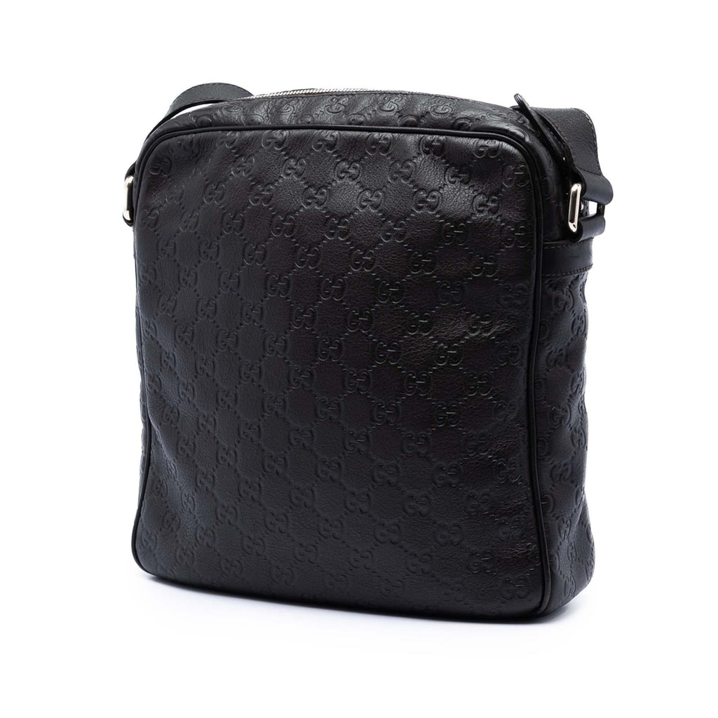Gucci Guccissima Crossbody Bag - Brown