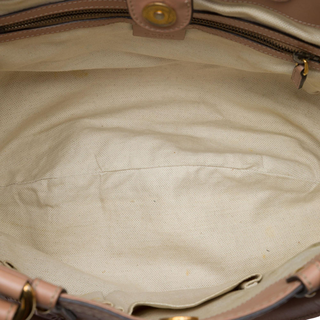 Gucci Guccissima Scarlett Tote Bag - Brown