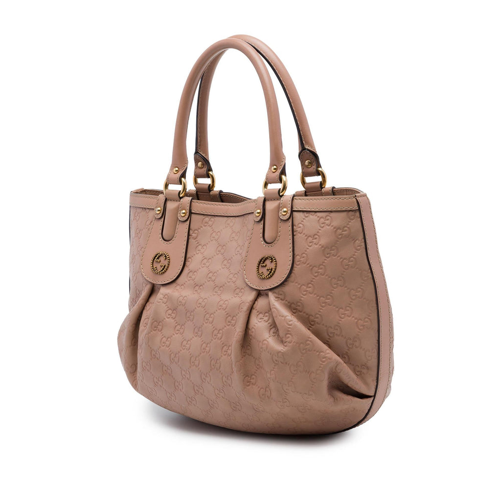 Gucci Guccissima Scarlett Tote Bag - Brown