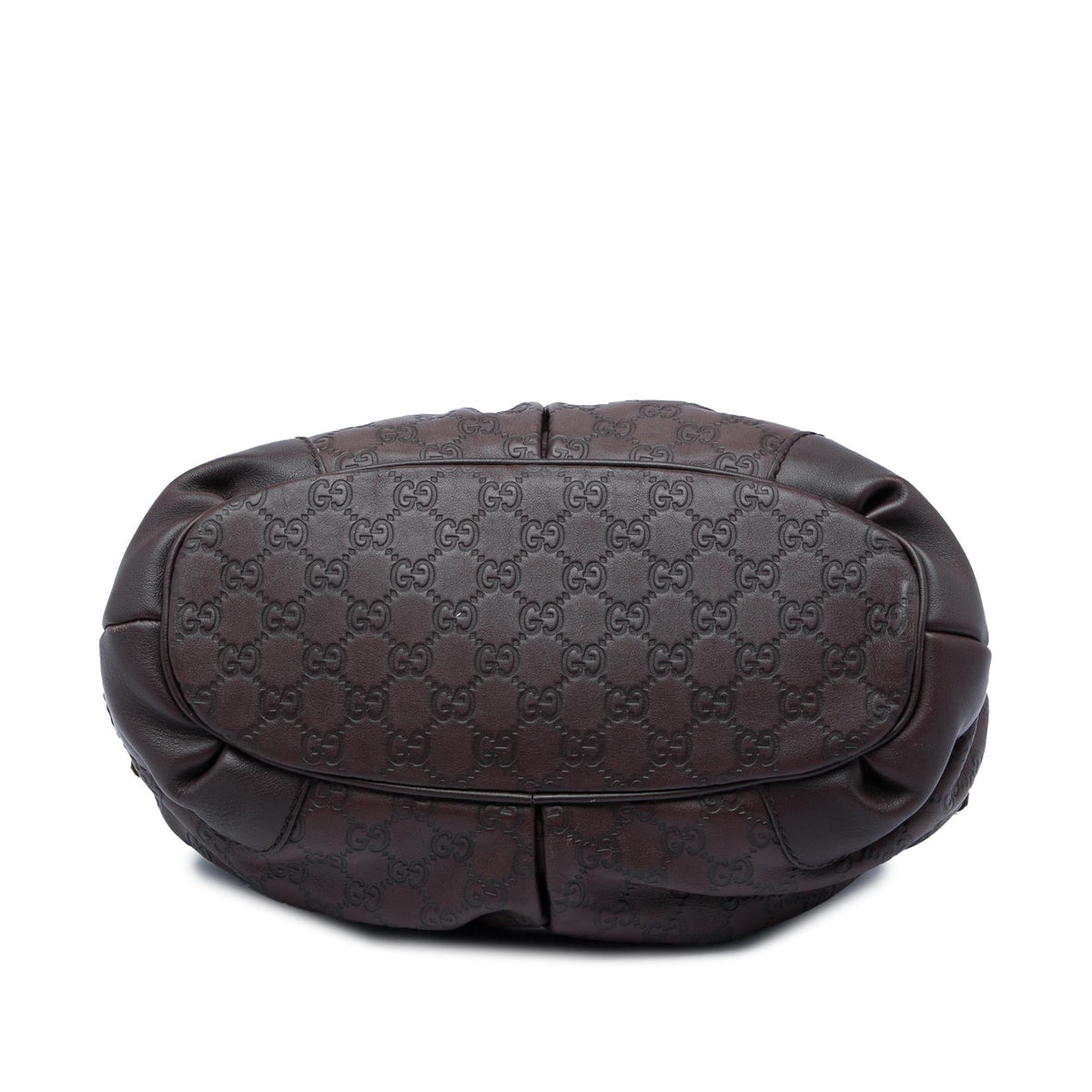 Gucci Guccissima Sukey Satchel - Brown