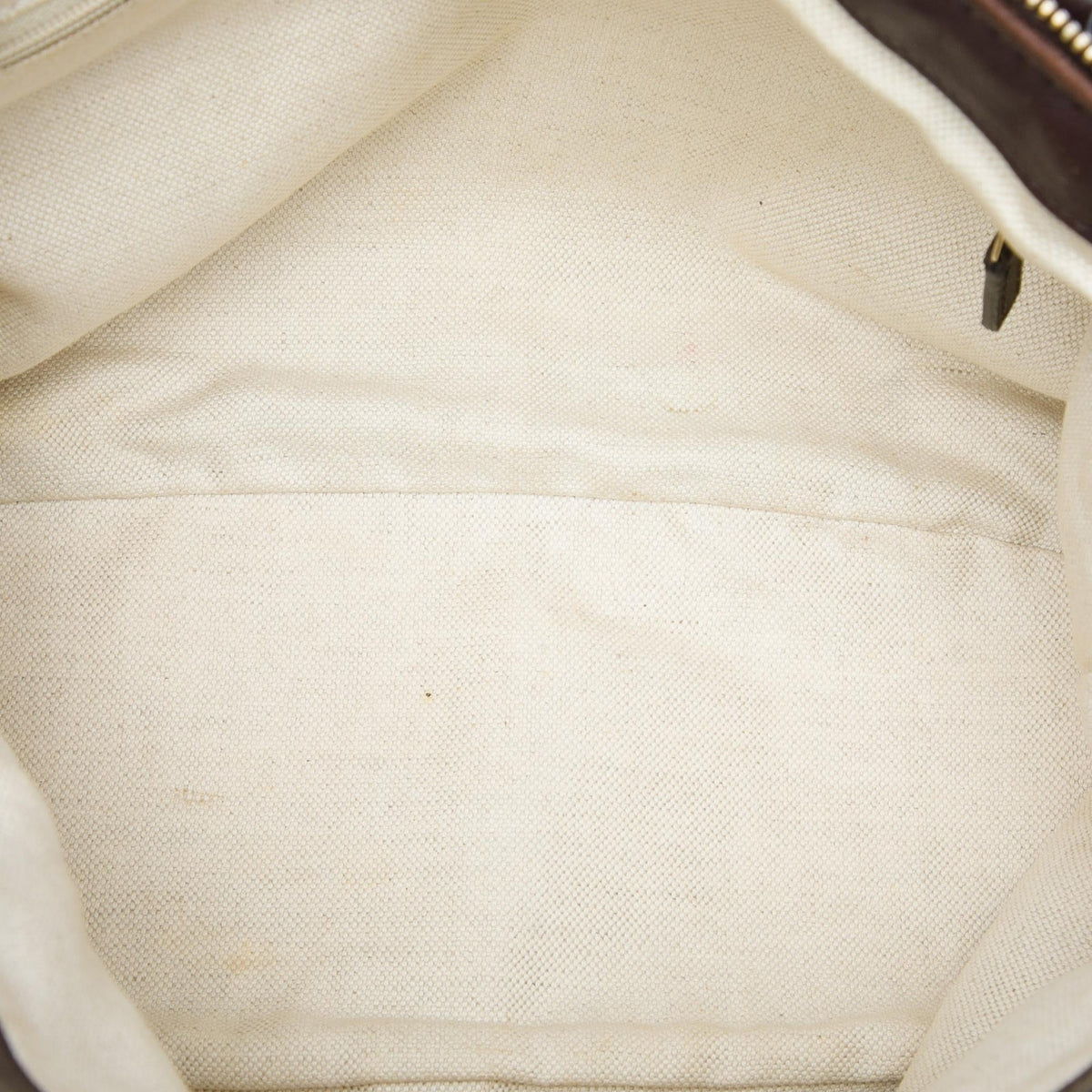 Gucci Guccissima Sukey Satchel - Brown