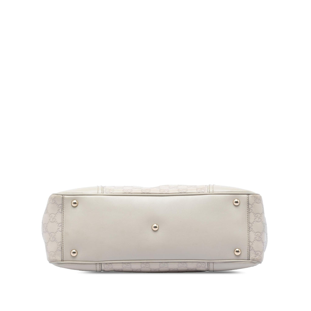 Gucci Guccissima Web Princy Tote Bag - Beige