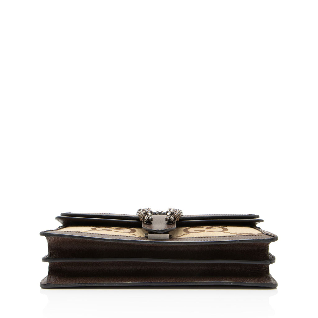 Gucci Jumbo GG Canvas Dionysus Medium Shoulder Bag - Brown