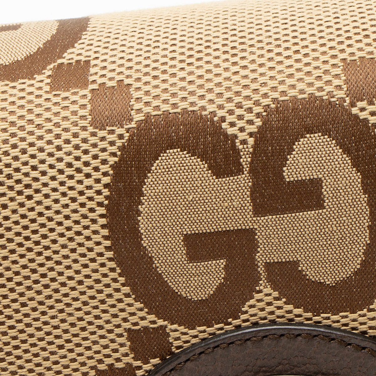 Gucci Jumbo GG Canvas Dionysus Medium Shoulder Bag - Brown