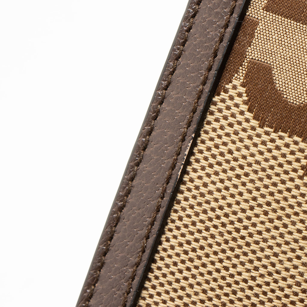 Gucci Jumbo GG Canvas Dionysus Medium Shoulder Bag - Brown