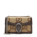 Gucci Jumbo GG Canvas Dionysus Medium Shoulder Bag - Brown
