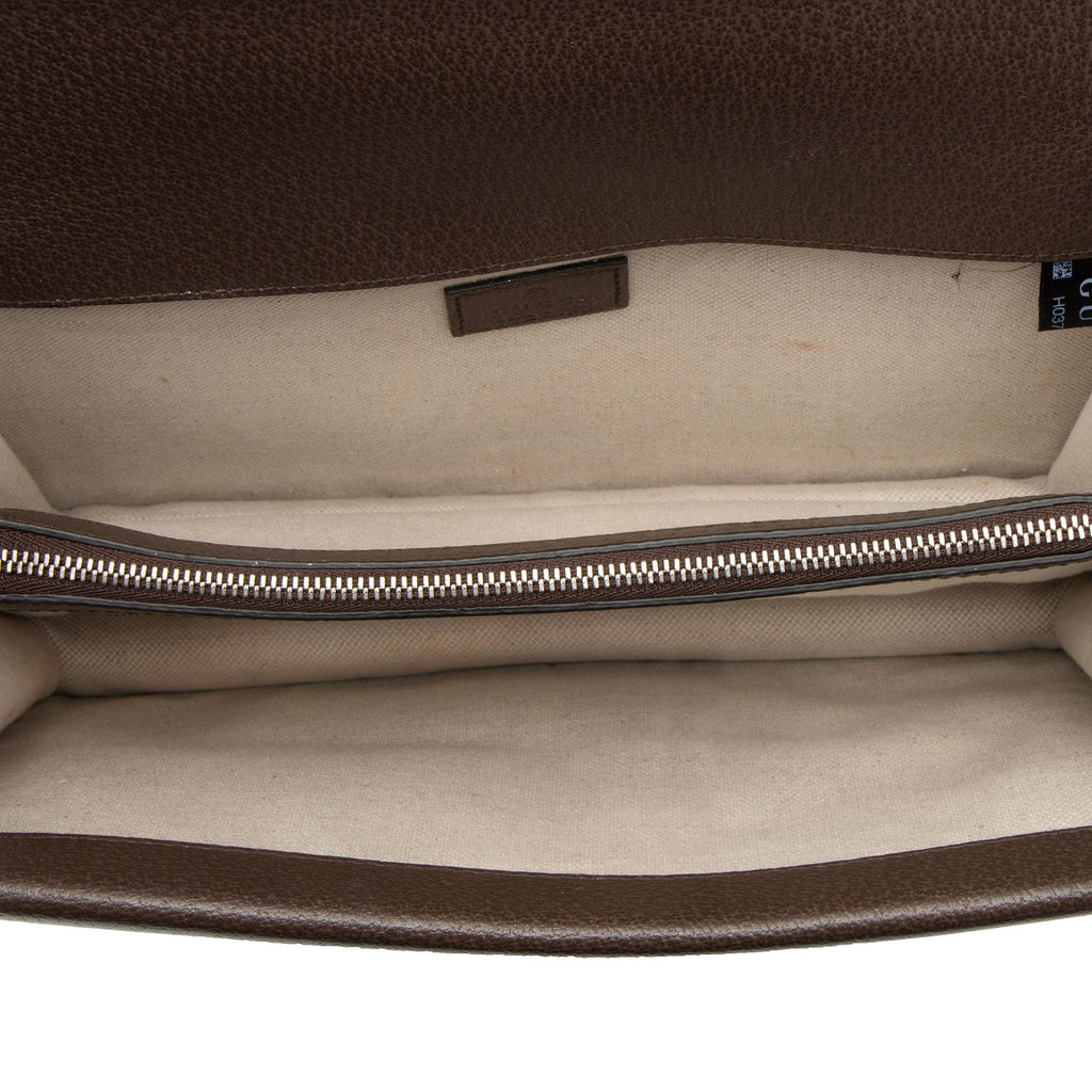 Gucci Jumbo GG Canvas Dionysus Medium Shoulder Bag - Brown