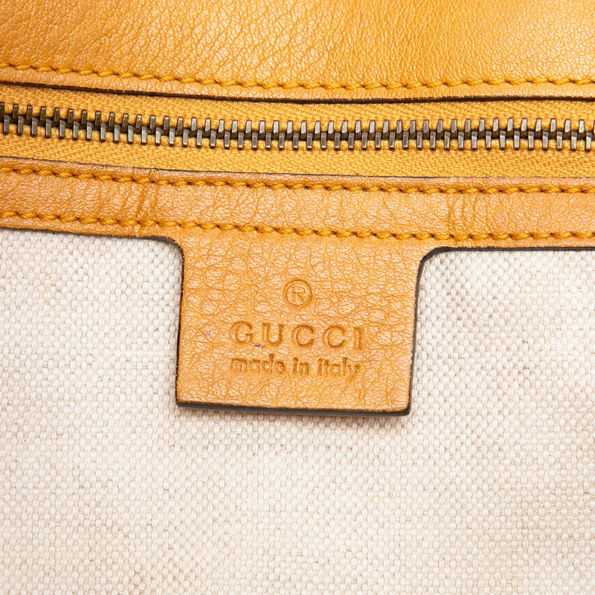 Gucci Large GG Canvas Laidback Crafty Tote Bag - Beige