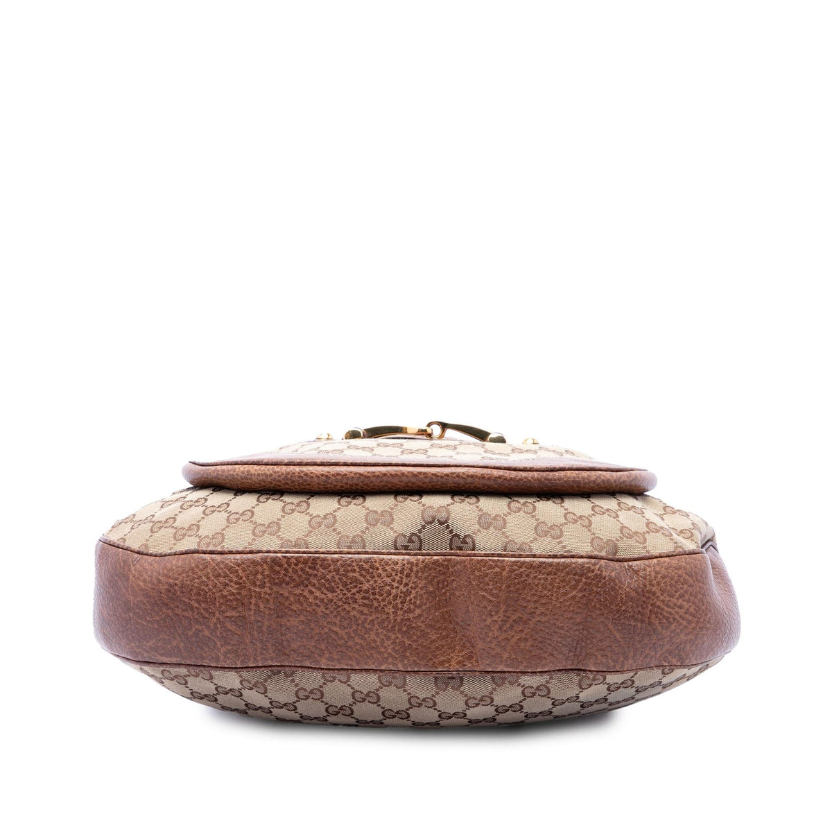 Gucci Large GG Canvas New Pelham Satchel - Beige