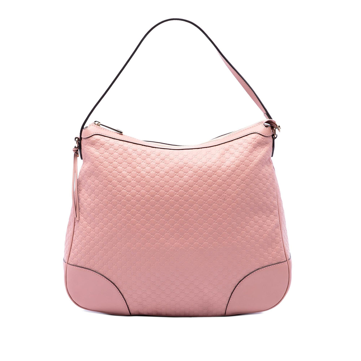 Gucci Large Microguccissima Bree Shoulder Bag - Pink