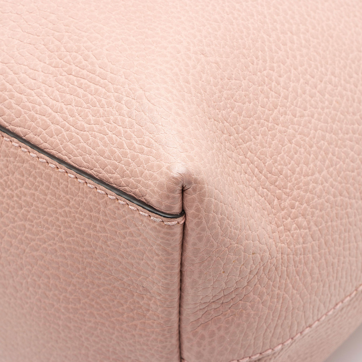 Gucci Leather GG Charm Large Satchel - Pink