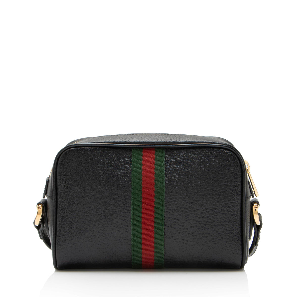 Gucci Leather Ophidia Mini Shoulder Bag - Black