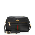 Gucci Leather Ophidia Mini Shoulder Bag - Black