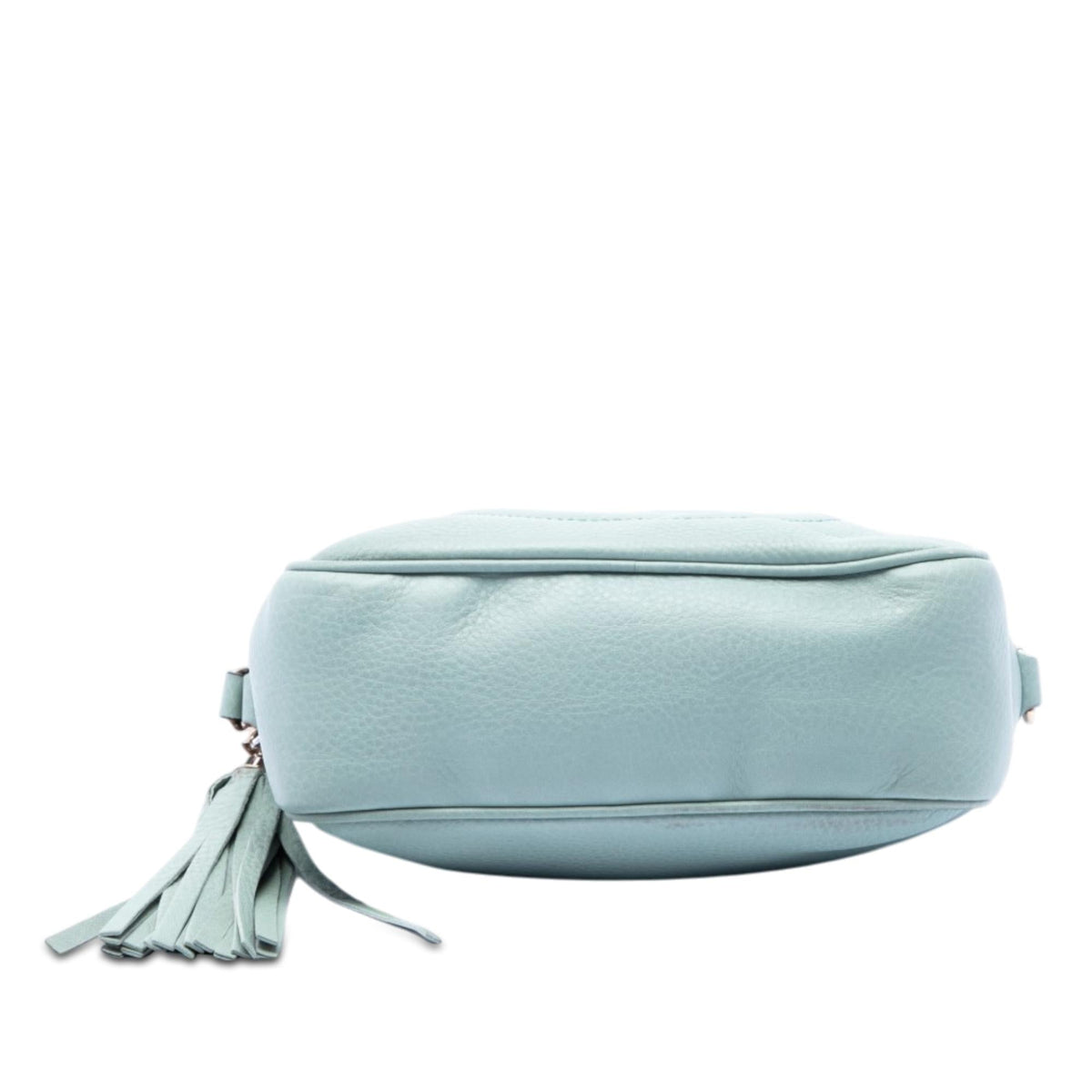 Gucci Leather Soho Disco Crossbody Bag - Blue