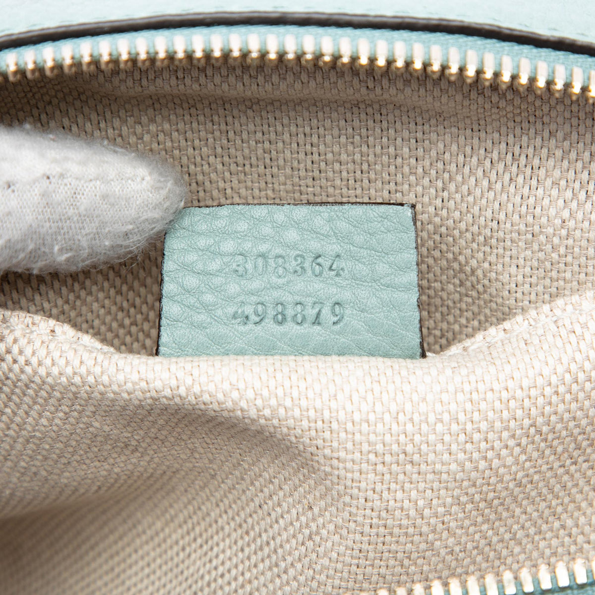 Gucci Leather Soho Disco Crossbody Bag - Blue