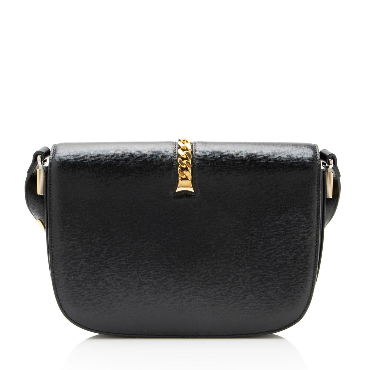 Gucci Leather Sylvie 1969 Small Shoulder Bag - Black