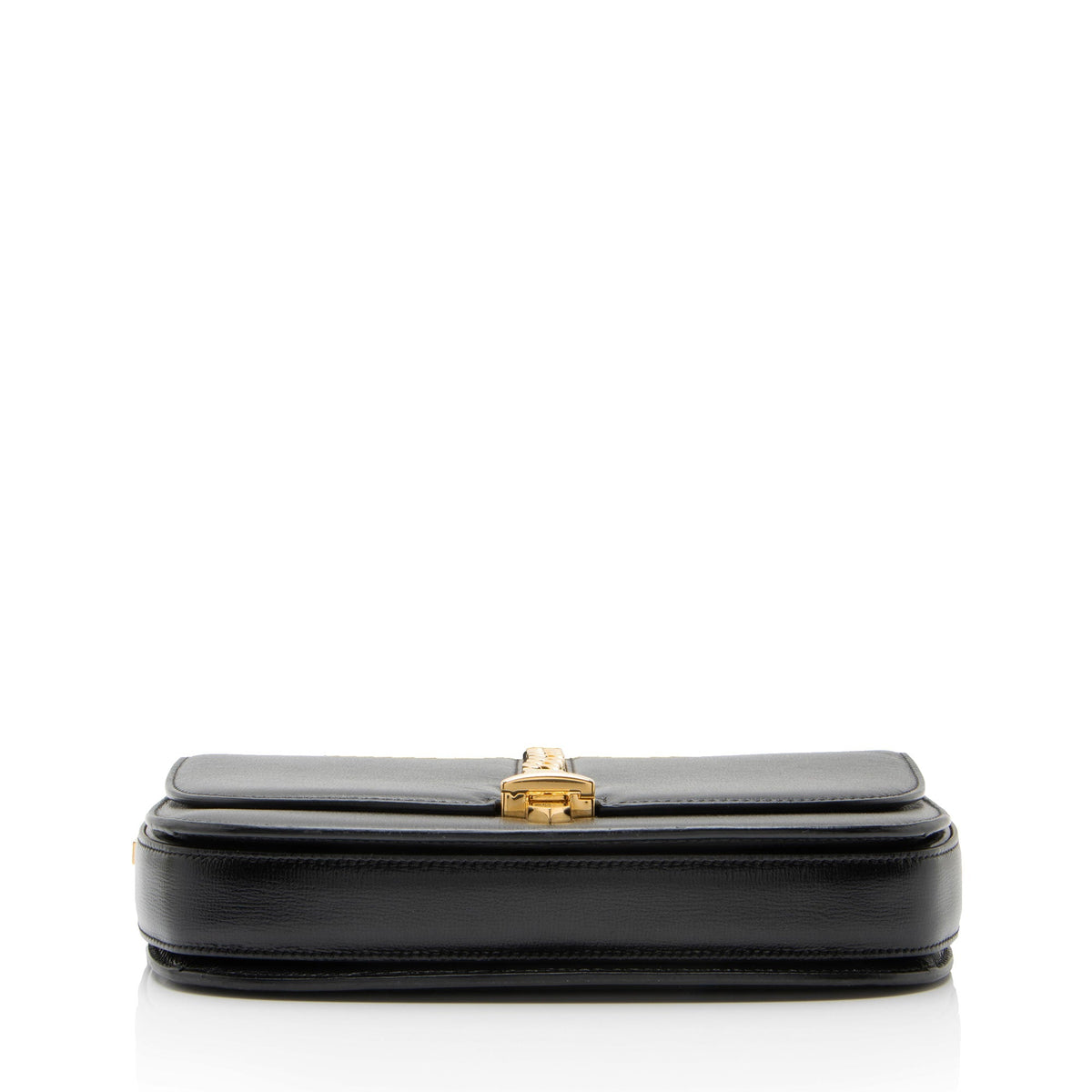 Gucci Leather Sylvie 1969 Small Shoulder Bag - Black