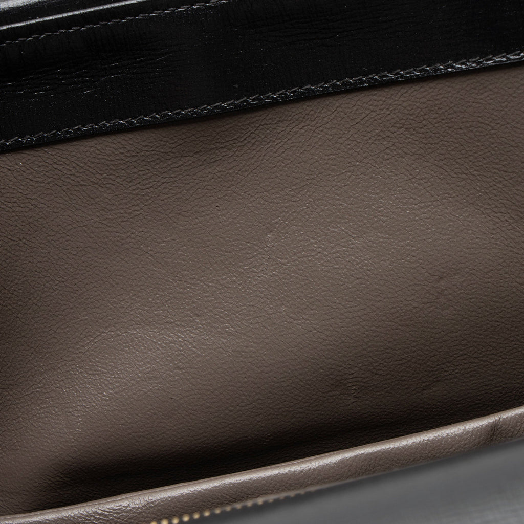 Gucci Leather Sylvie 1969 Small Shoulder Bag - Black