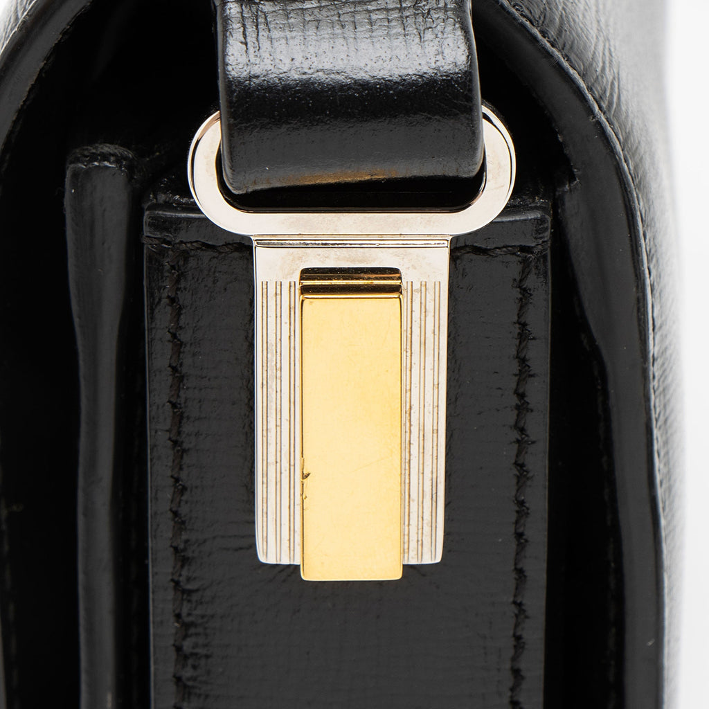 Gucci Leather Sylvie 1969 Small Shoulder Bag - Black