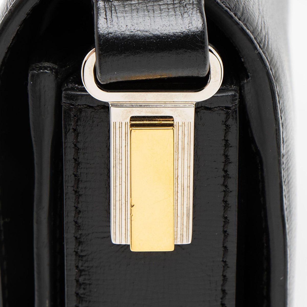 Gucci Leather Sylvie 1969 Small Shoulder Bag - Black