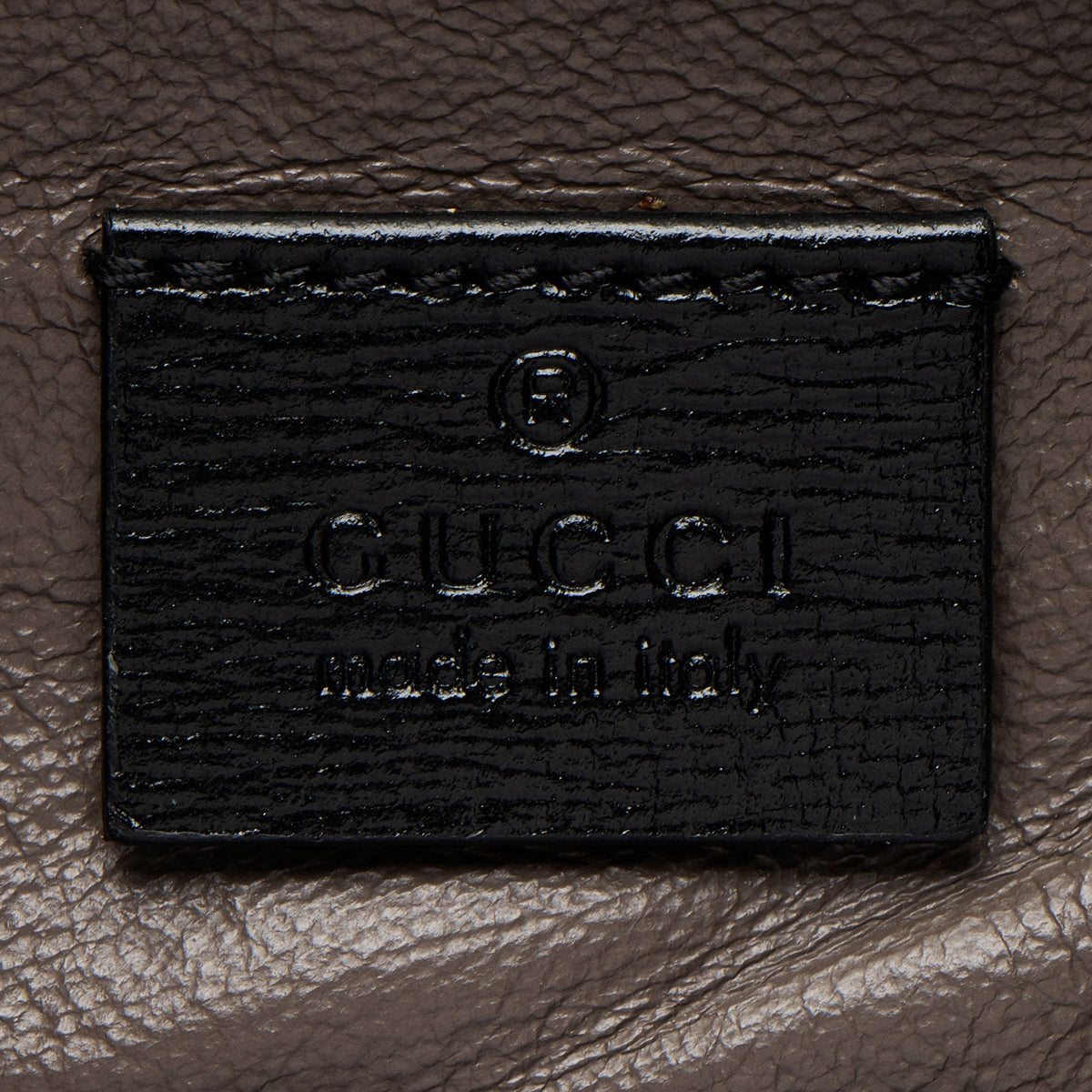 Gucci Leather Sylvie 1969 Small Shoulder Bag - Black