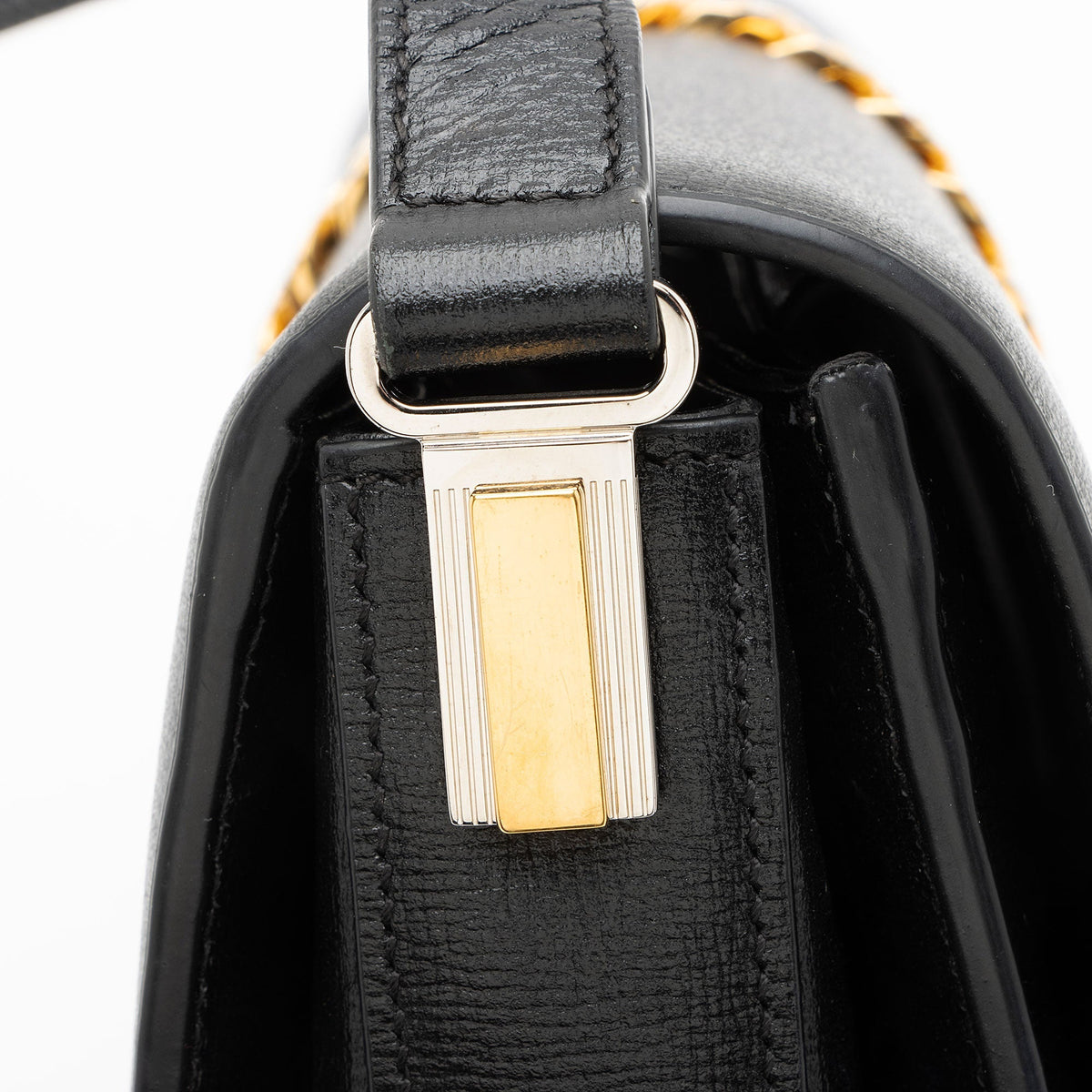 Gucci Leather Sylvie 1969 Small Shoulder Bag - Black