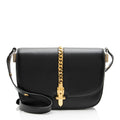 Gucci Leather Sylvie 1969 Small Shoulder Bag - Black