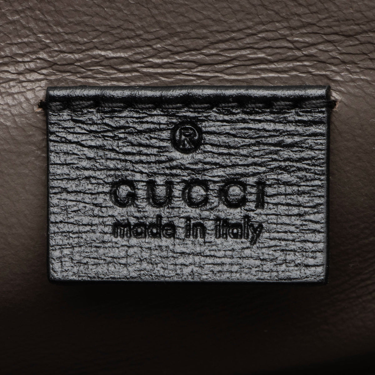 Gucci Leather Sylvie 1969 Small Shoulder Bag - Black