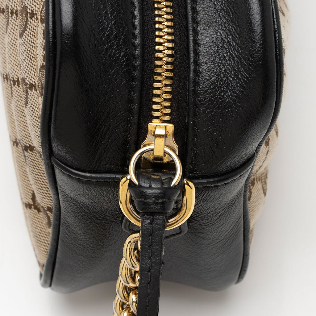Gucci Matelasse GG Canvas GG Marmont Small Camera Bag - Beige/Black