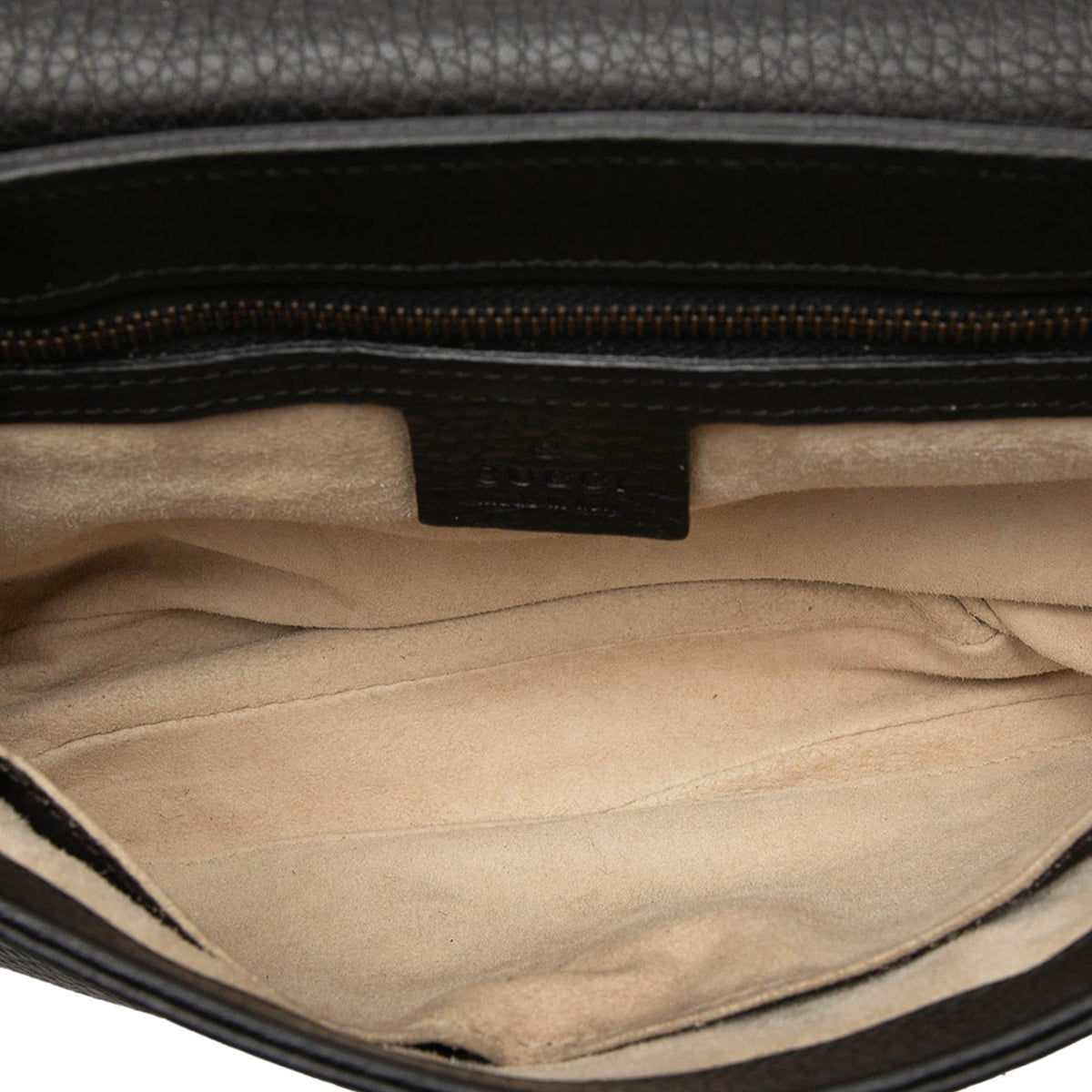 Gucci Medium Calfskin 1973 Chain Shoulder Bag - Black