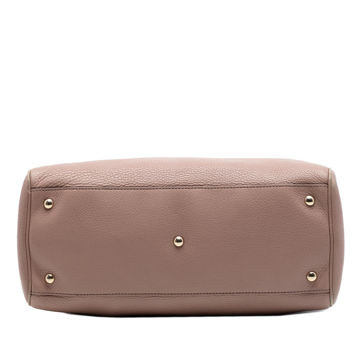 Gucci Medium Calfskin Bamboo Shopper Satchel - Pink