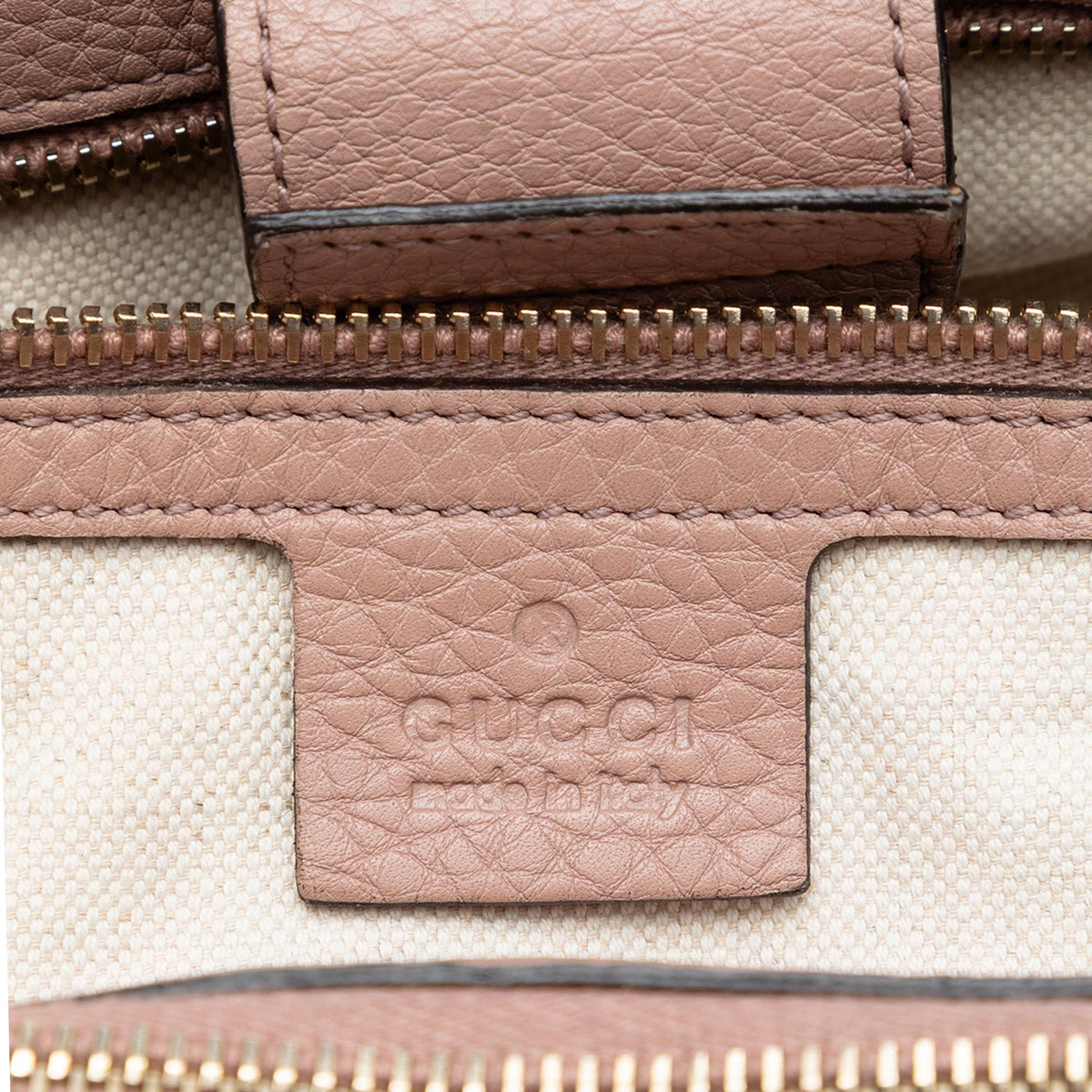 Gucci Medium Calfskin Bamboo Shopper Satchel - Pink
