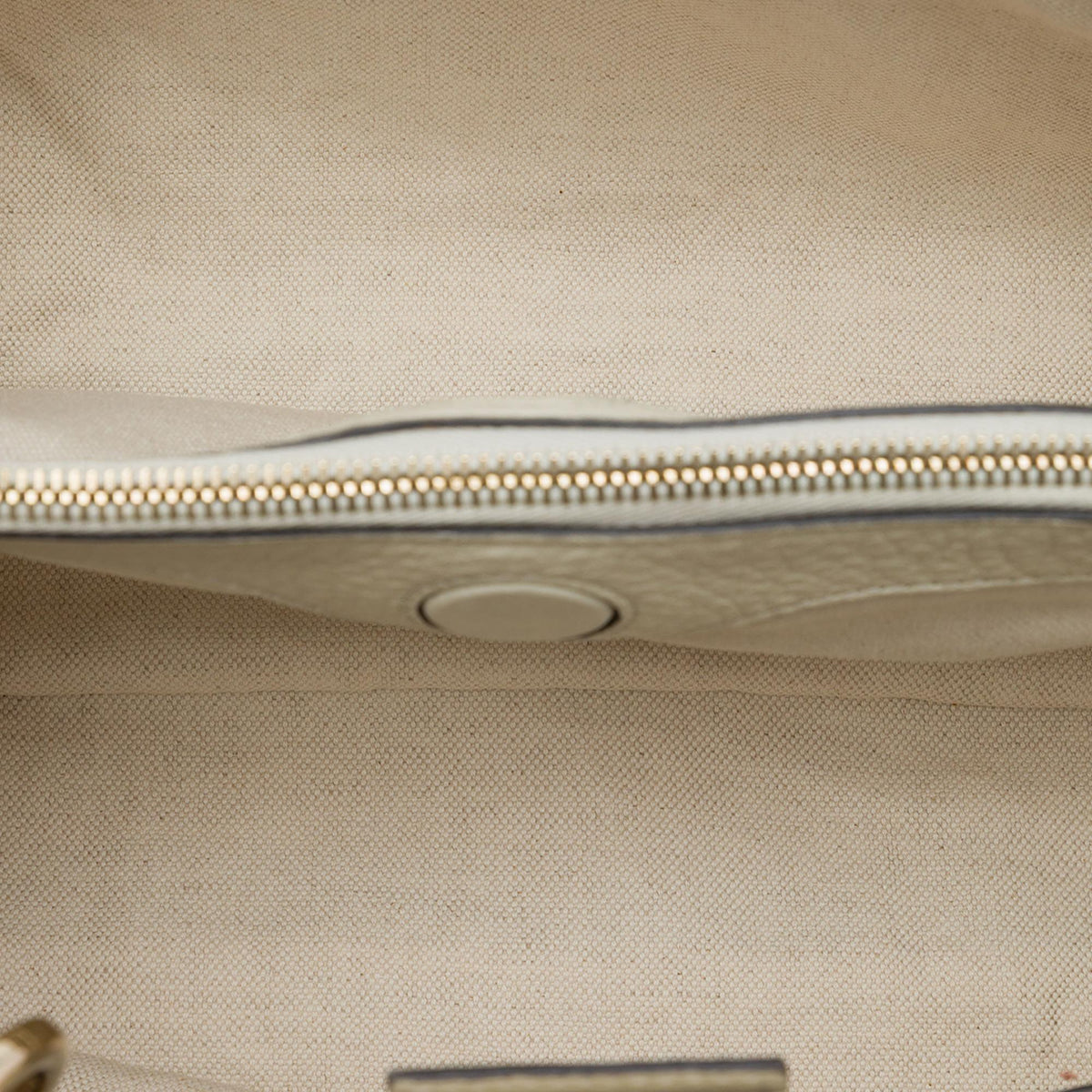 Gucci Medium Calfskin Bamboo Shopper Satchel - White