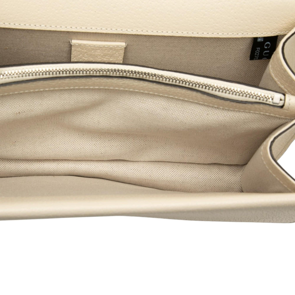 Gucci Medium Calfskin Dionysus Shoulder Bag - White