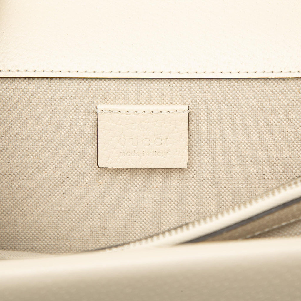 Gucci Medium Calfskin Dionysus Shoulder Bag - White