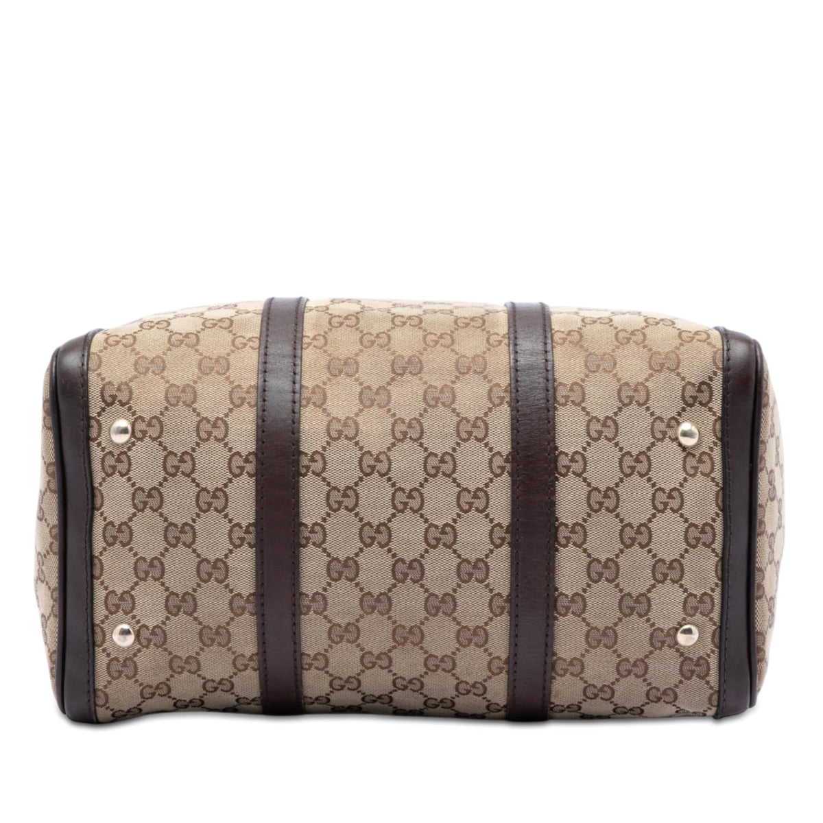 Gucci Medium GG Canvas Joy Boston Bag - Beige