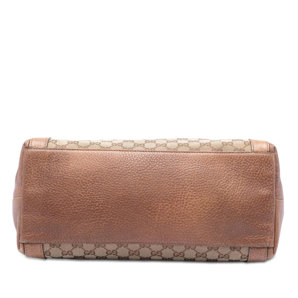 Gucci Medium GG Canvas Miss GG Satchel - Beige
