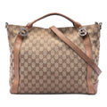 Gucci Medium GG Canvas Miss GG Satchel - Beige