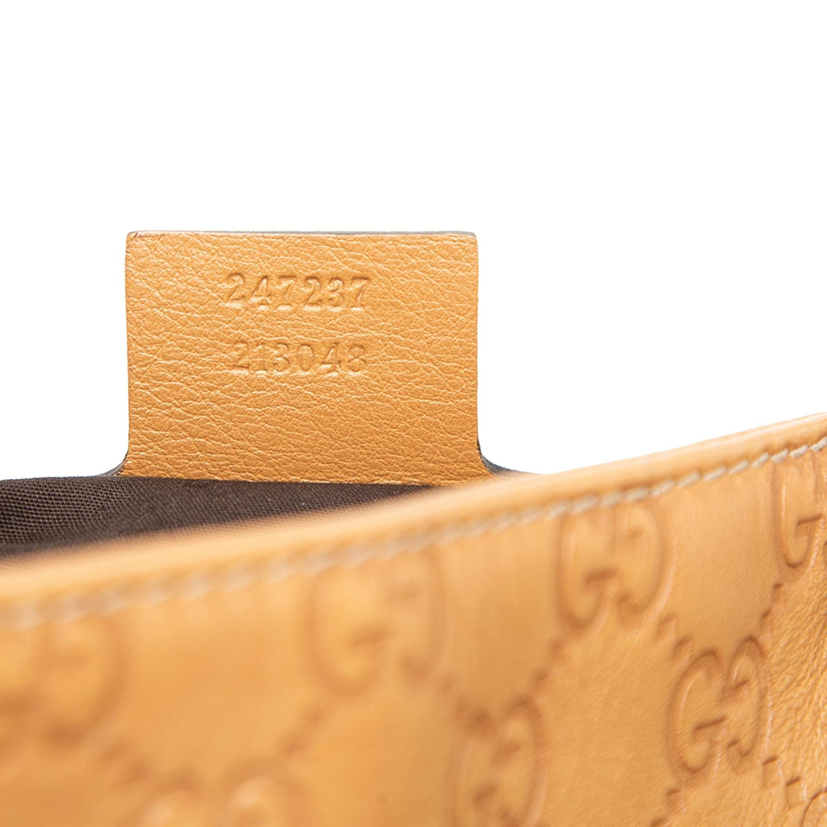 Gucci Medium Guccissima GG Charm Tote Bag - Brown