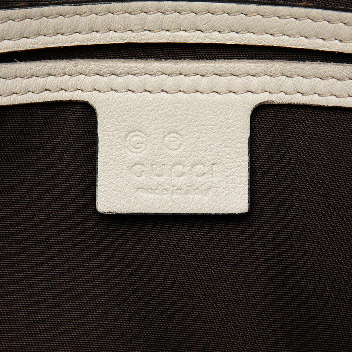 Gucci Medium Guccissima Joy Boston Bag - White