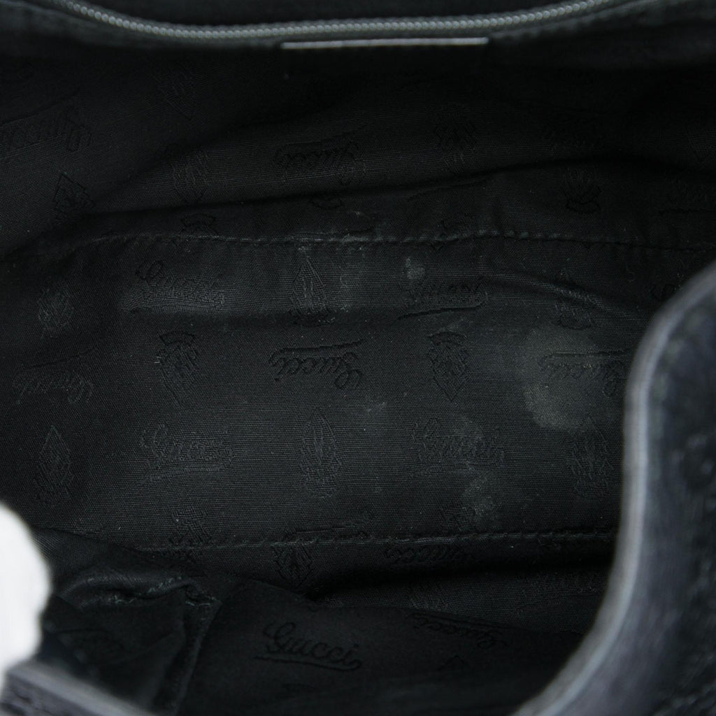 Gucci Medium Guccissima New Ladies Hobo - Black