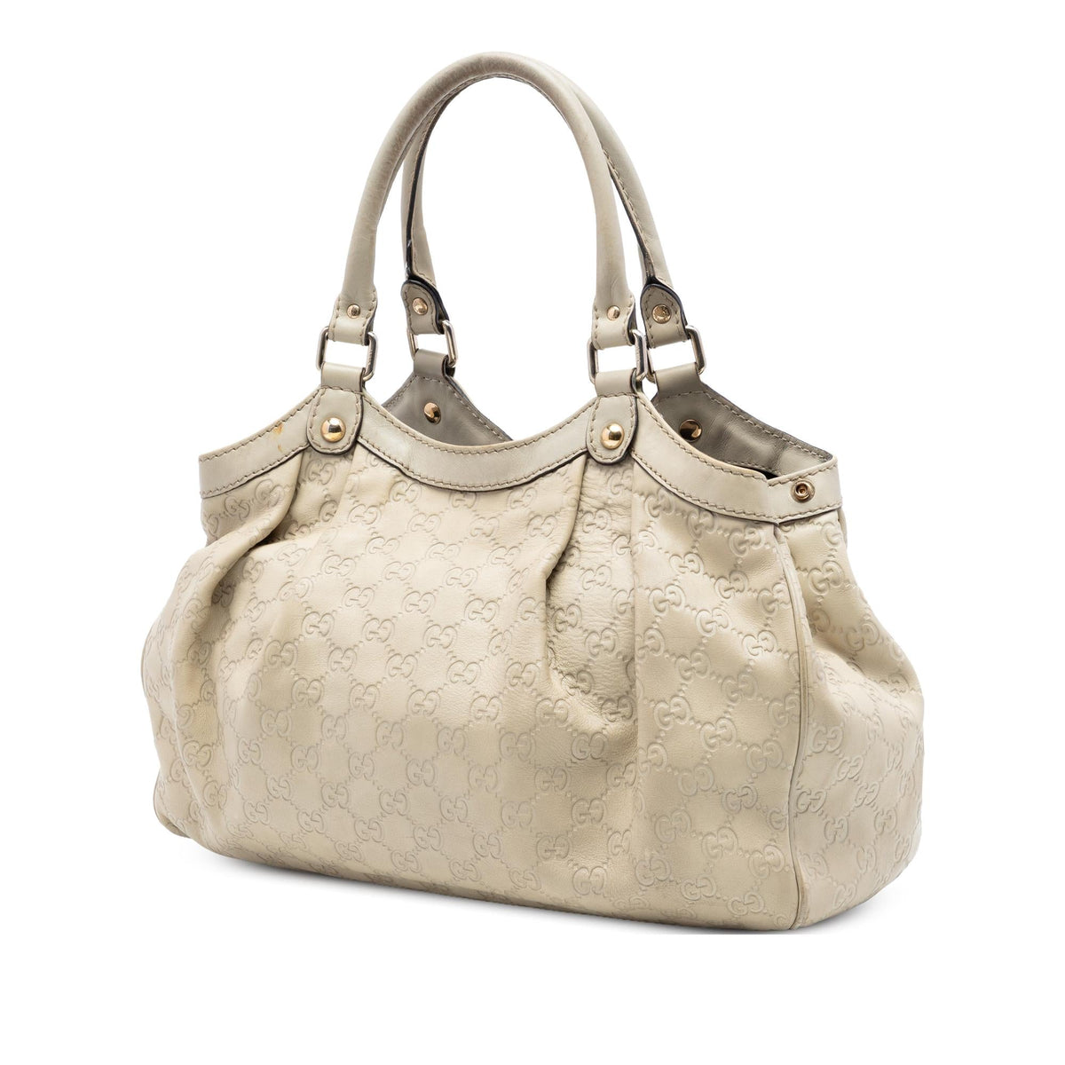 Gucci Medium Guccissima Sukey Tote Bag - Brown