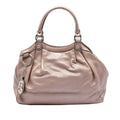 Gucci Medium Metallic Calfskin Sukey Tote Bag - Pink